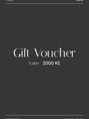 Gift Voucher 2000 CZK
